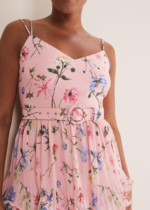 Phase Eight River Floral Tiered Midi Dress