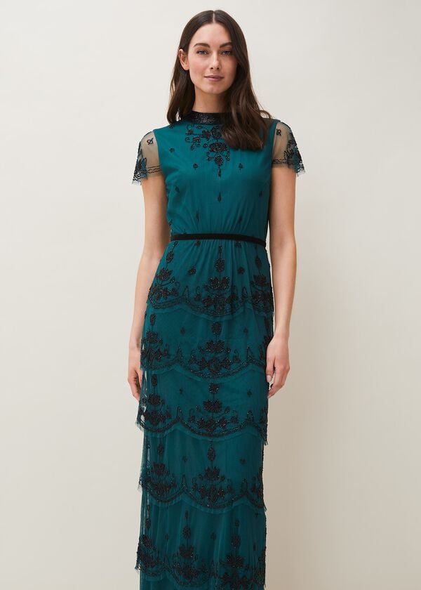 Phase Eight Roberta Layered Maxi Dress