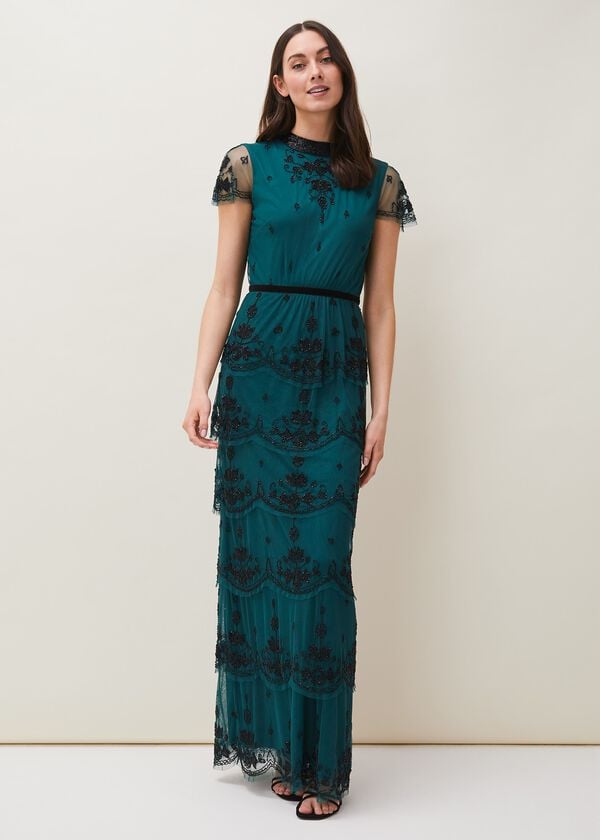 phase eight Roberta Layered Maxi Dress
