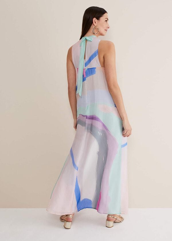 Phase Eight Ronnie Abstract Maxi Dress