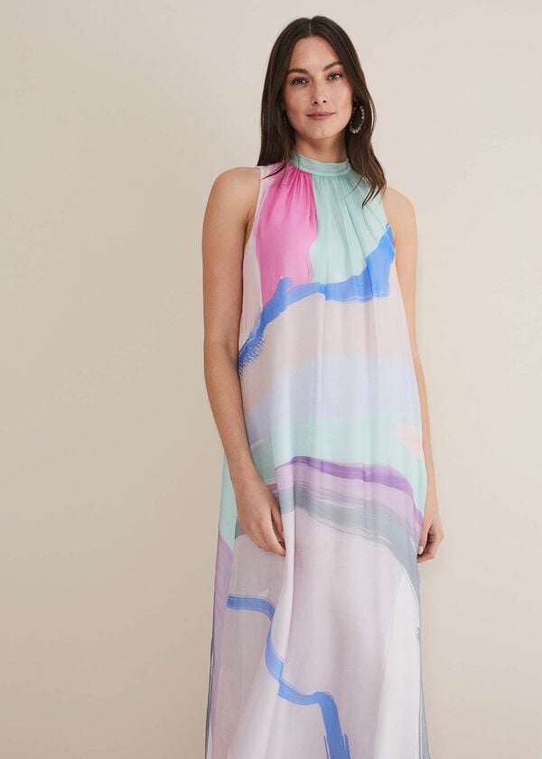 Phase Eight Ronnie Abstract Maxi Dress