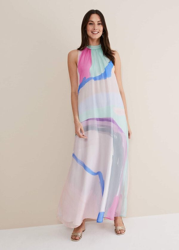 phase eight Ronnie Abstract Maxi Dress
