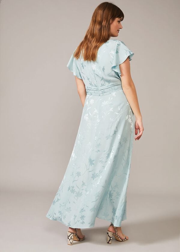 Phase Eight Rosie Floral Jacquard Maxi Dress