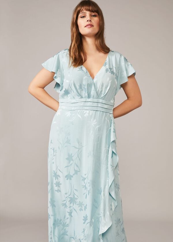 Phase Eight Rosie Floral Jacquard Maxi Dress