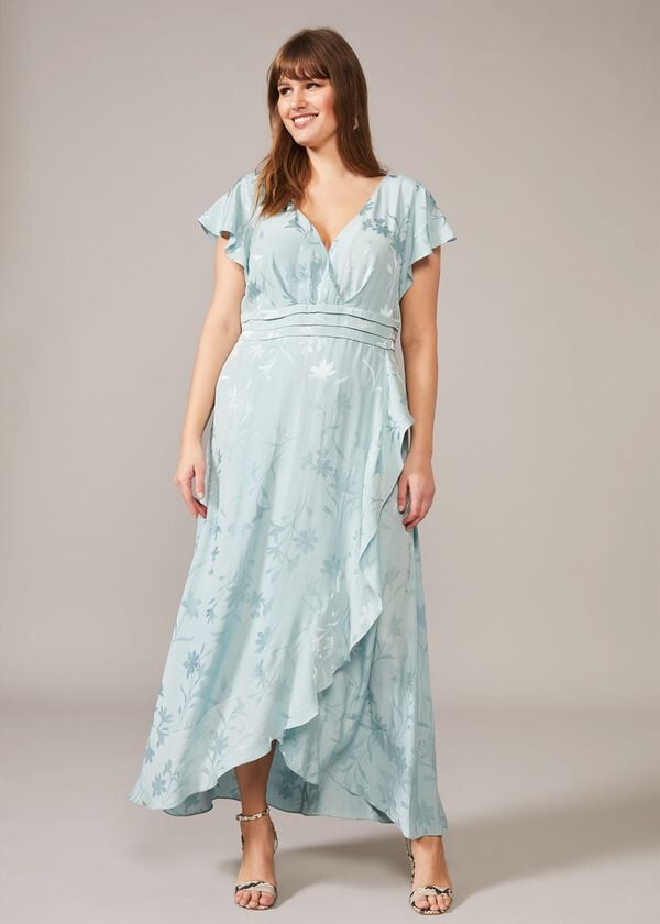 phase eight Rosie Floral Jacquard Maxi Dress