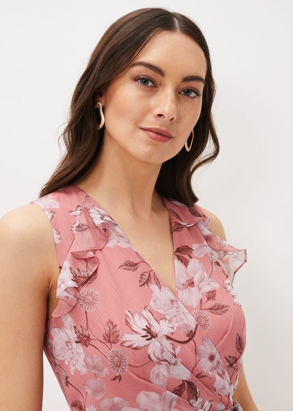 Phase Eight Rubith Floral Midi Dress