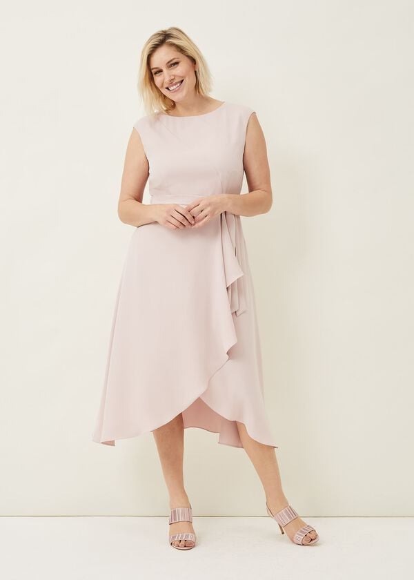 Phase Eight Rushelle Frill Midi Dress