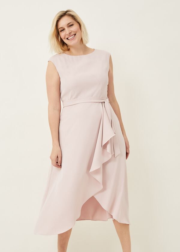 phase eight Rushelle Frill Midi Dress