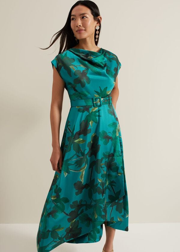 Phase Eight Sabrianna Print Midi Dress