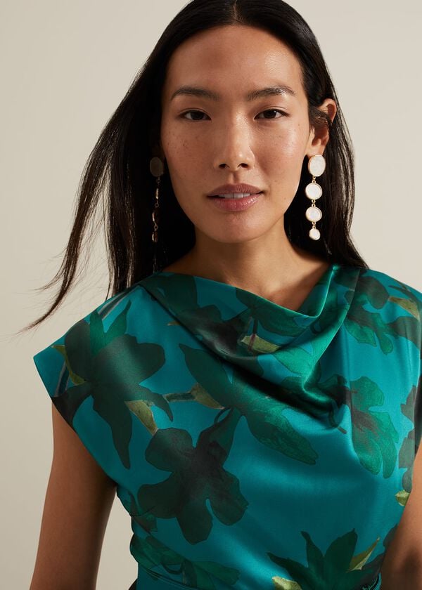 Phase Eight Sabrianna Print Midi Dress