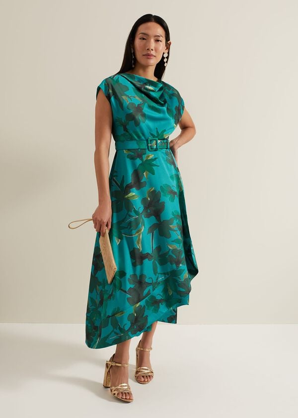 phase eight Sabrianna Print Midi Dress