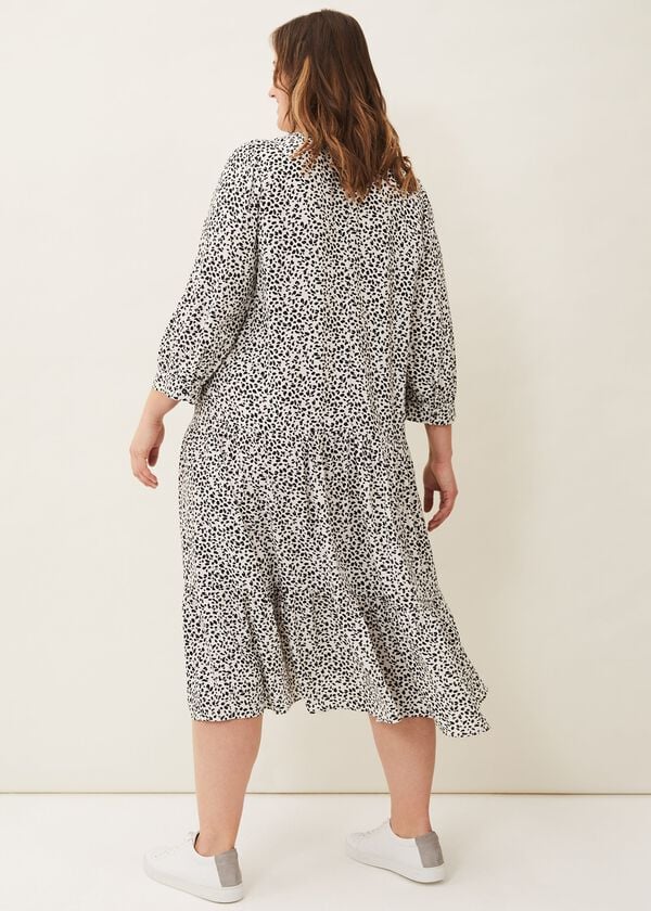 Phase Eight Sadie Printed Swing Dress