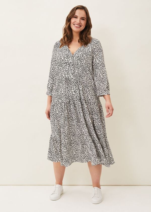 Phase Eight Sadie Printed Swing Dress
