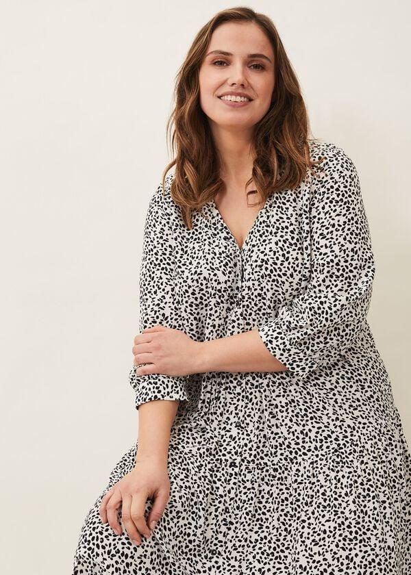 Phase Eight Sadie Printed Swing Dress