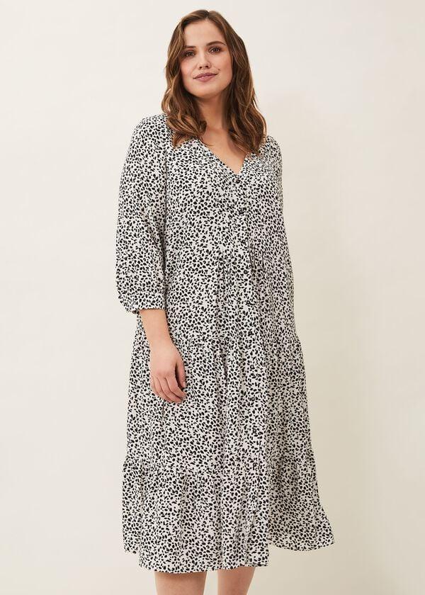 phase eight Sadie Printed Swing Dress