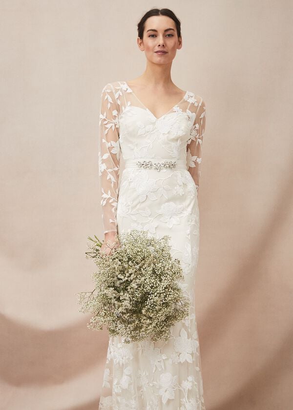 Phase Eight Saffron Lace Wedding Dress