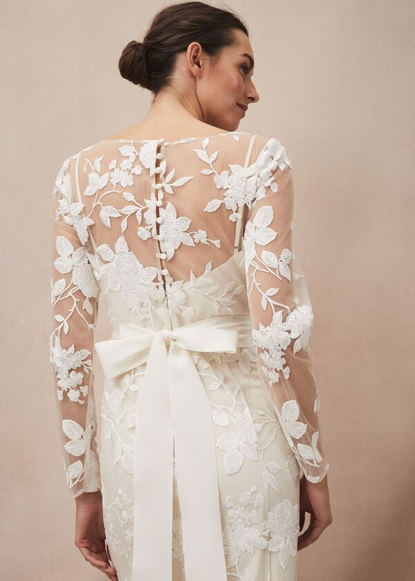 Phase Eight Saffron Lace Wedding Dress