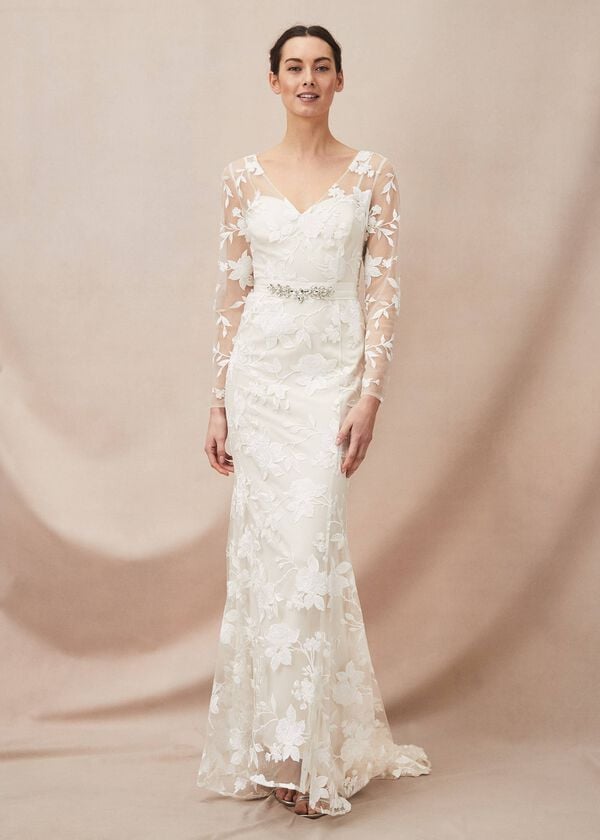 phase eight Saffron Lace Wedding Dress