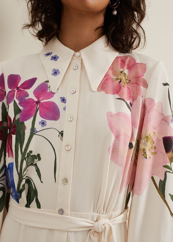 Phase Eight Salli Printed Shirt Dress