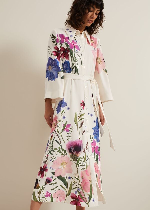 phase eight Salli Printed Shirt Dress