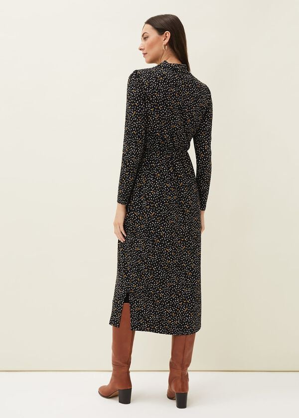 Phase Eight Sallie Ditsy Floral Jersey Dress