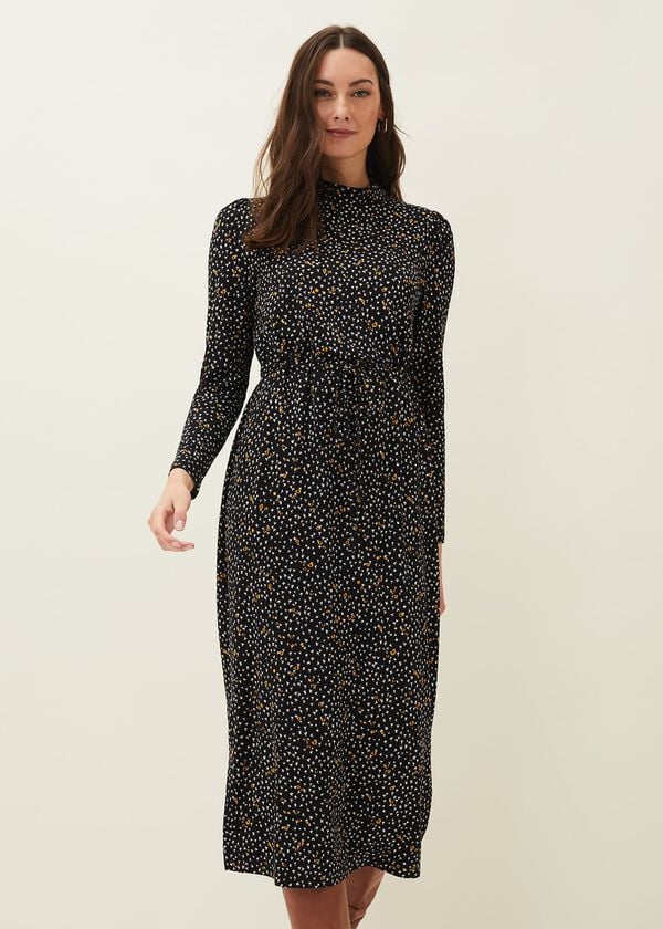 phase eight Sallie Ditsy Floral Jersey Dress