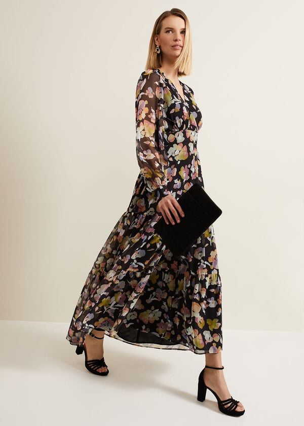 phase eight Sandra Floral Maxi Dress