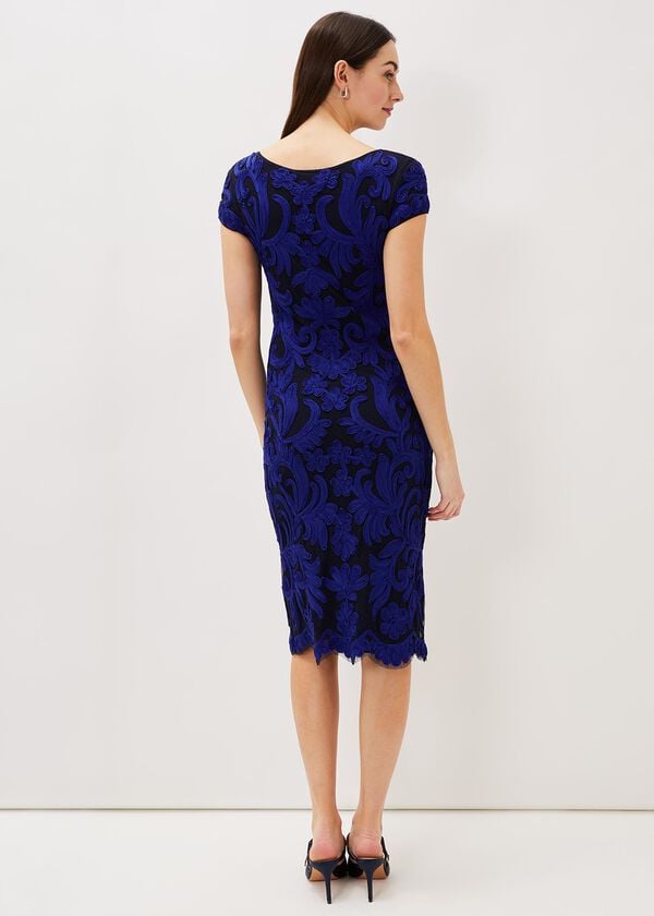 Phase Eight Saphy Tapework Dress