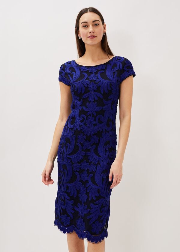 Phase Eight Saphy Tapework Dress