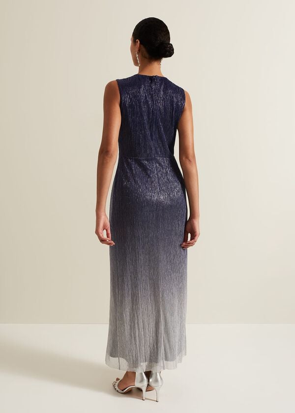 Phase Eight Sara Metallic Jersey Maxi Dress