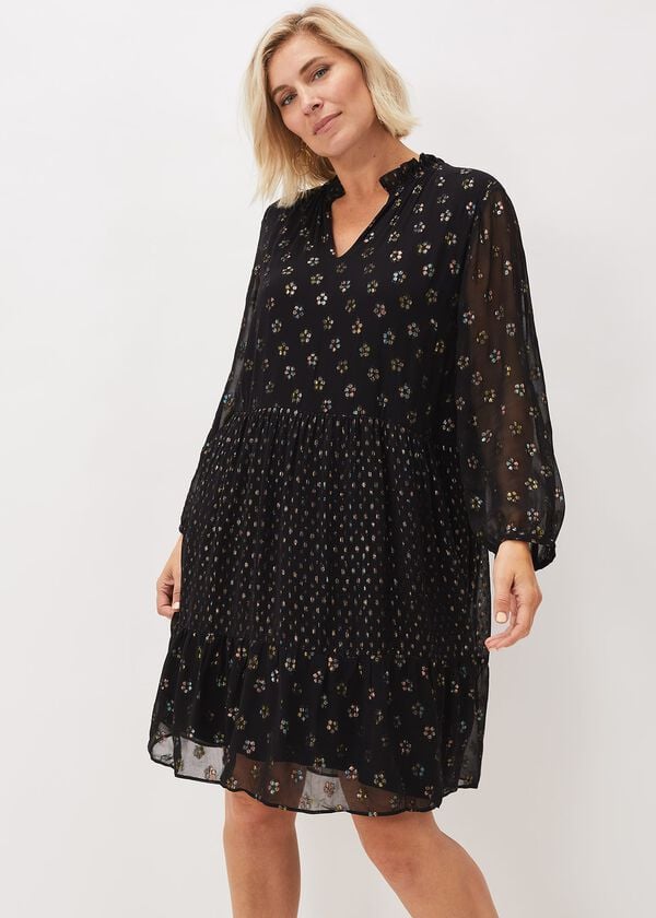 Phase Eight Sarah Sparkle Jacquard Dress