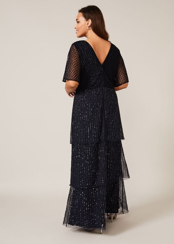 Phase Eight Sascha Beaded Maxi Dress