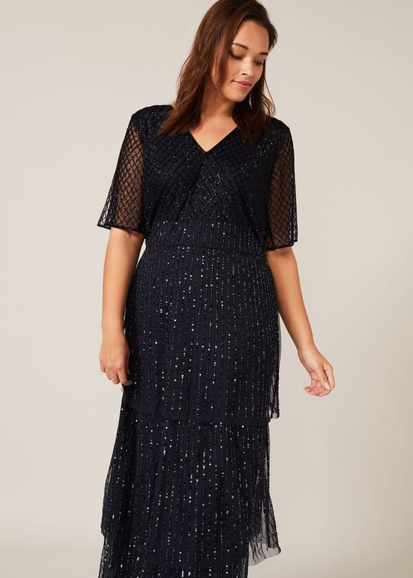 Phase Eight Sascha Beaded Maxi Dress