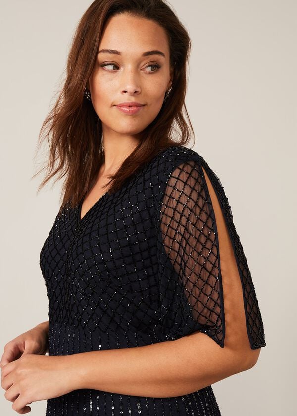 Phase Eight Sascha Beaded Maxi Dress