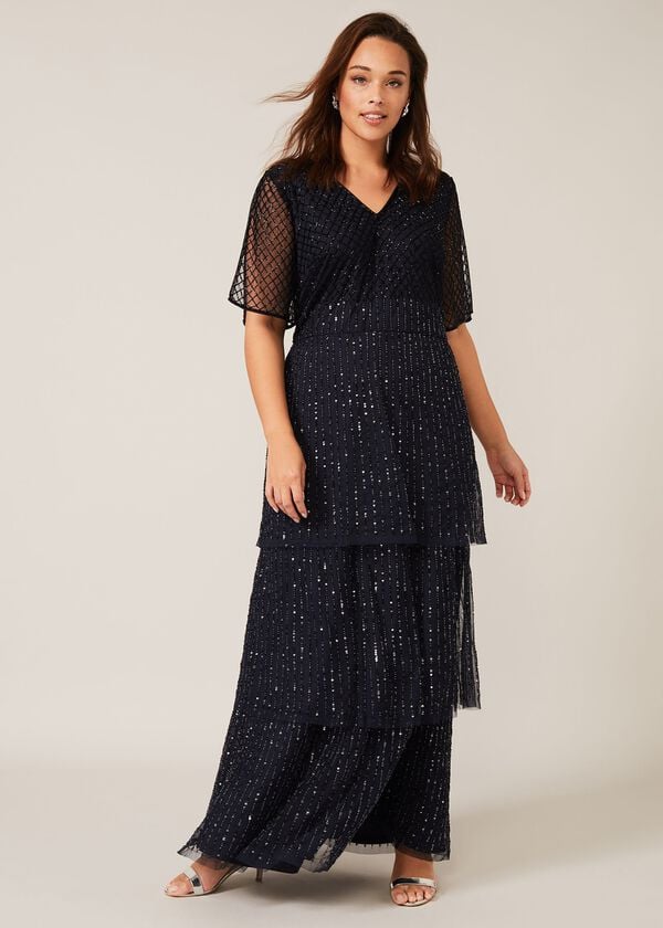 phase eight Sascha Beaded Maxi Dress