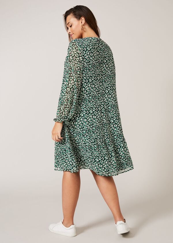 Phase Eight Sawyer Leopard Swing Dress