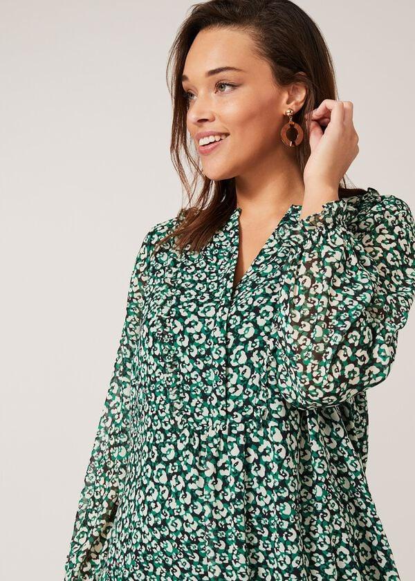 Phase Eight Sawyer Leopard Swing Dress