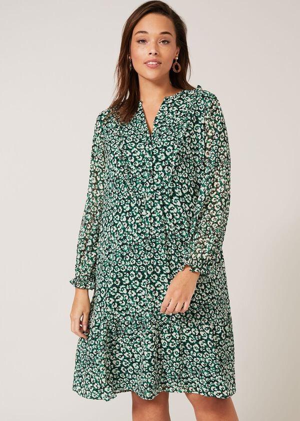 phase eight Sawyer Leopard Swing Dress