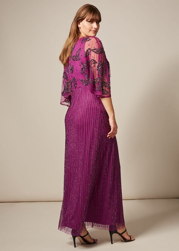 Phase Eight Selene Beaded Maxi Dress