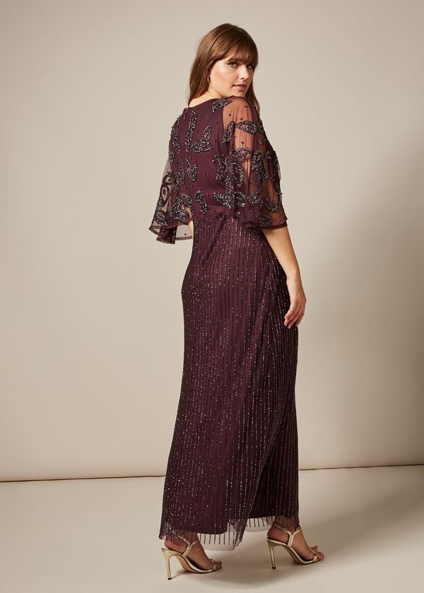 Phase Eight Selene Beaded Maxi Dress