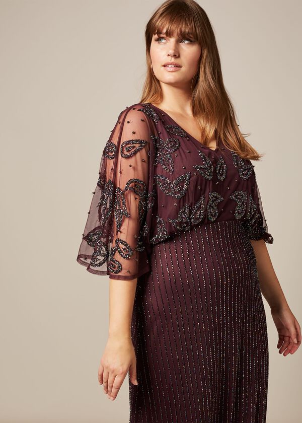 Phase Eight Selene Beaded Maxi Dress