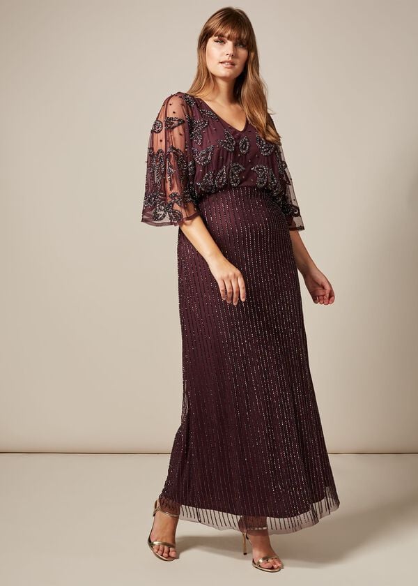 phase eight Selene Beaded Maxi Dress