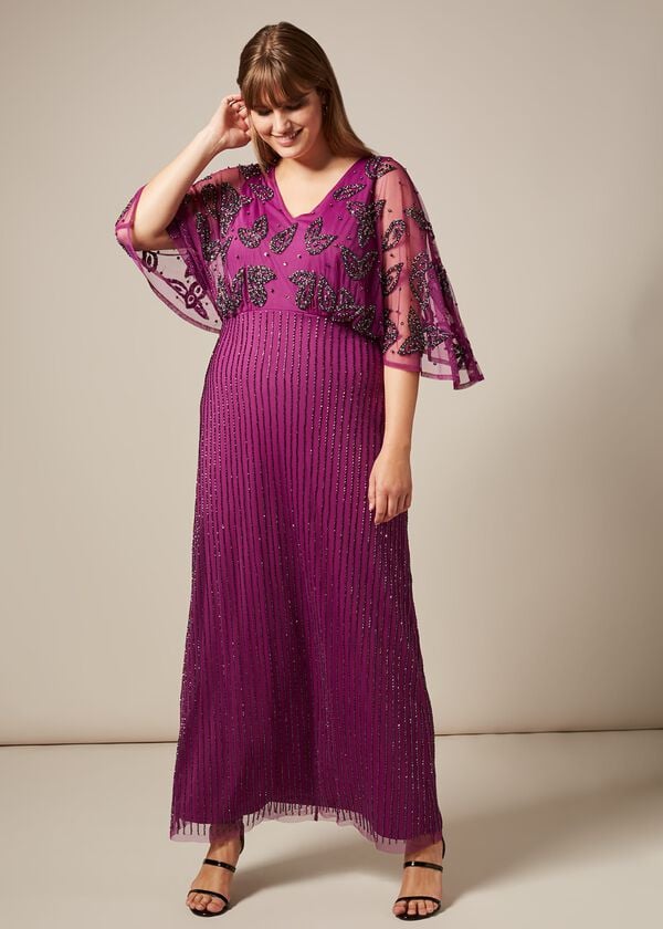 phase eight Selene Beaded Maxi Dress