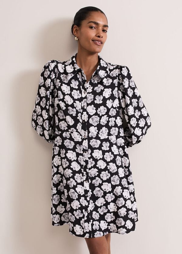 phase eight Selika Floral Swing Mini Dress