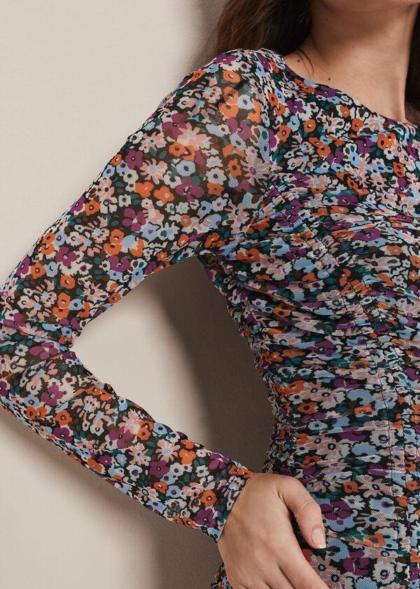 Phase Eight Serena Jersey Floral Midi Dress