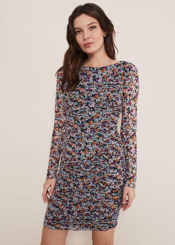 phase eight Serena Jersey Floral Midi Dress
