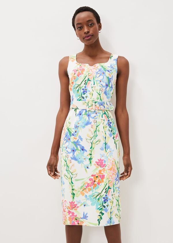 Phase Eight Serina Floral Midi Dress