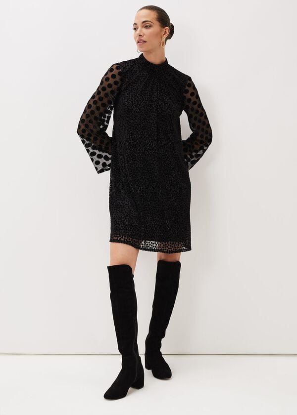 phase eight Sevina Spot Tunic Dress