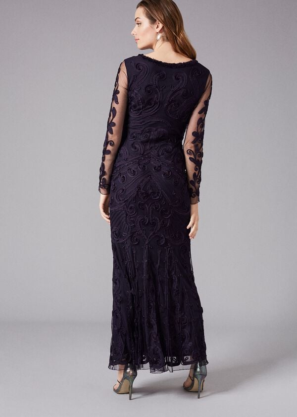 Phase Eight Seymour Tapework Lace Maxi Dress
