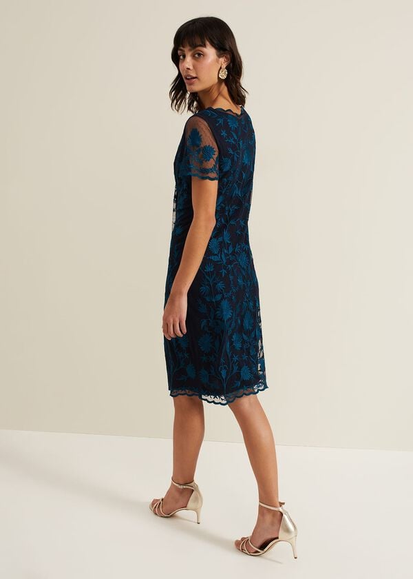 Phase Eight Shelby Embroidered Dress